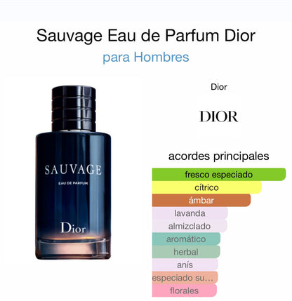 Perfume Sauvage de Dior, Eau de Parfum, 100ml